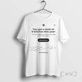 Officials You Got Total 0 Bitches This Year Signature - Adult & Kids T-Shirts, Sweatshirts & Hoodies apparel design preview 1