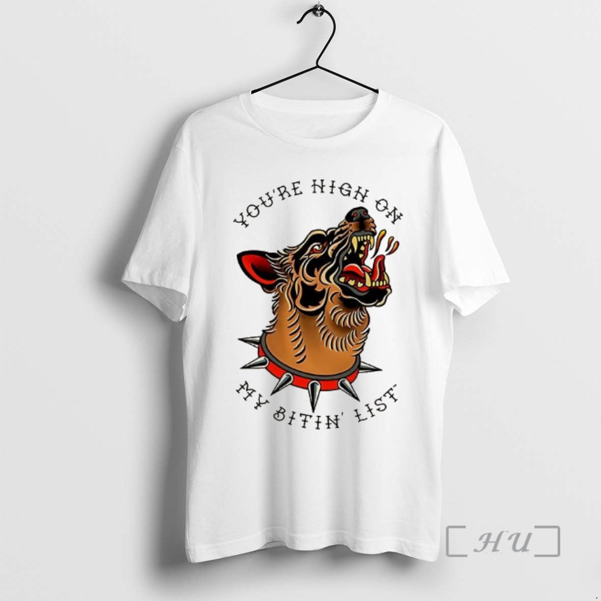 Officials Youre High My Bitin List Dog - Adult & Kids T-Shirts, Sweatshirts & Hoodies apparel design preview 1