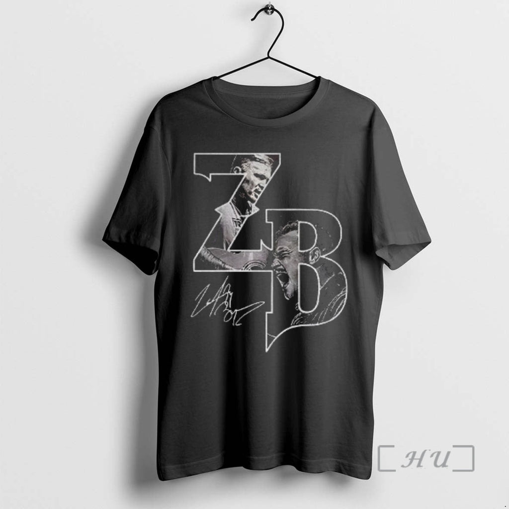 Officials Zach Bryan Tour 2026 Zb Signature - Adult & Kids T-Shirts, Sweatshirts & Hoodies apparel design preview 1