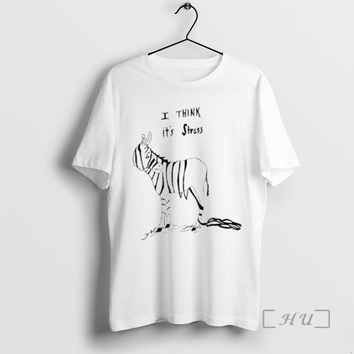 Officials Zebra Stripes I Think Stress - Adult & Kids T-Shirts, Sweatshirts & Hoodies apparel design preview 1
