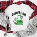 Oh Chemistree Chemistry Science Student X Mas Party - Adult & Kids T-Shirts, Sweatshirts & Hoodies apparel design preview 1