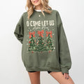 Oh Come Let Us Adore Him Song Christian Religious - Adult & Kids T-Shirts, Sweatshirts & Hoodies apparel design preview 1