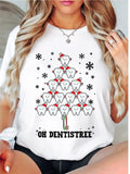 Oh Dentistree Tooth Tree Dentist Student Dental Crew - Adult & Kids T-Shirts, Sweatshirts & Hoodies apparel design preview 1