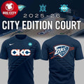 Oklahoma City Thunder 2025-26 Edition Court Two Sided - Adult & Kids T-Shirts, Sweatshirts & Hoodies apparel design preview 1