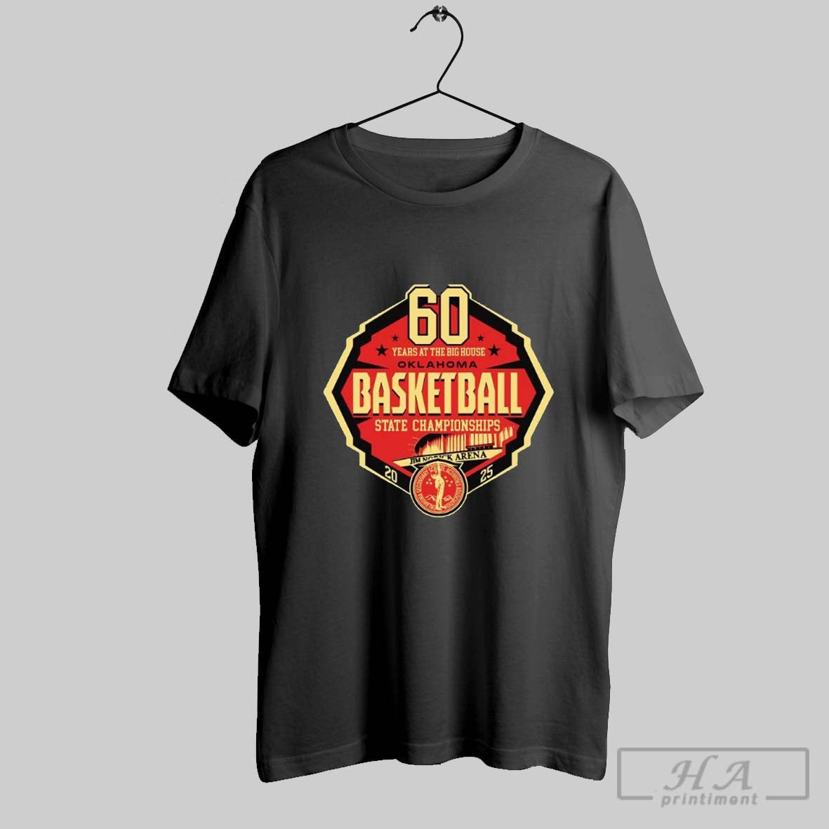 Oklahoma High School 2025 Basketball State - Adult & Kids T-Shirts, Sweatshirts & Hoodies apparel design preview 1