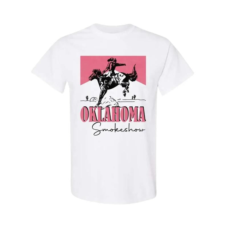 Oklahoma Smokeshow Western Cowboy Rodeo - Adult & Kids T-Shirts, Sweatshirts & Hoodies apparel design preview 1
