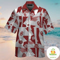 Oklahoma Sooners NCAA Hawaiian Tropical Aloha - Adult & Kids T-Shirts, Sweatshirts & Hoodies apparel design preview 1
