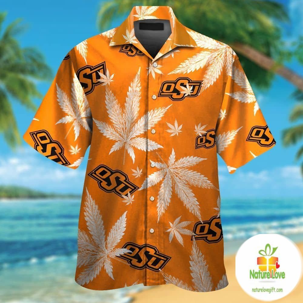 Oklahoma State Cowboys Short Sleeve Button Up - Adult & Kids T-Shirts, Sweatshirts & Hoodies apparel design preview 1