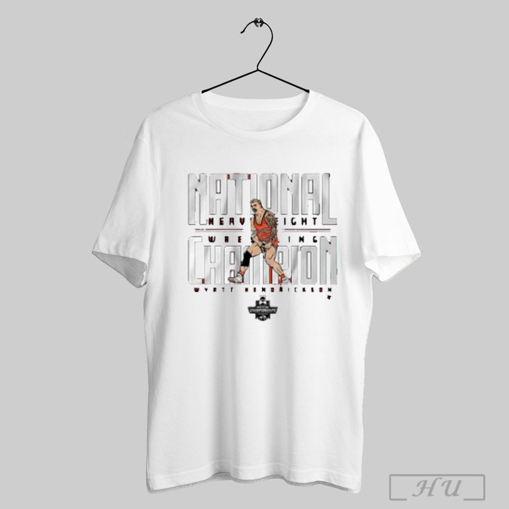 Oklahoma State Wrestling Wyatt Hendrickson - Adult & Kids T-Shirts, Sweatshirts & Hoodies apparel design preview 1