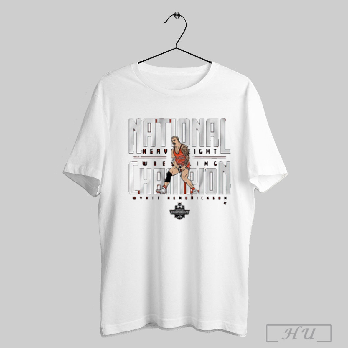 Oklahoma State Wrestling Wyatt Hendrickson - Adult & Kids T-Shirts, Sweatshirts & Hoodies apparel design preview 1