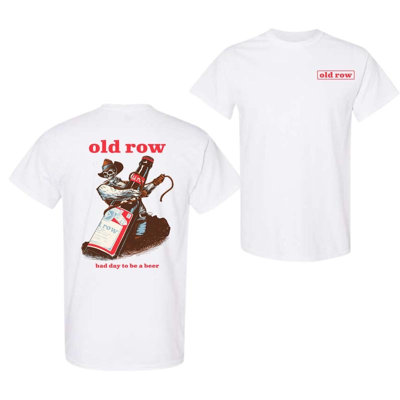 Old Row Bad Day Be Beer - Adult & Kids T-Shirts, Sweatshirts & Hoodies apparel design preview 1