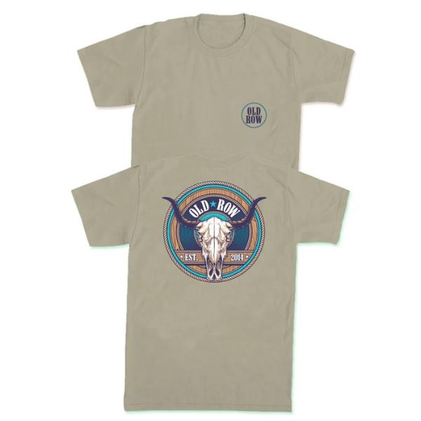 Old Row Outdoors Cow Skull Pocket Vintage - Adult & Kids T-Shirts, Sweatshirts & Hoodies apparel design preview 1
