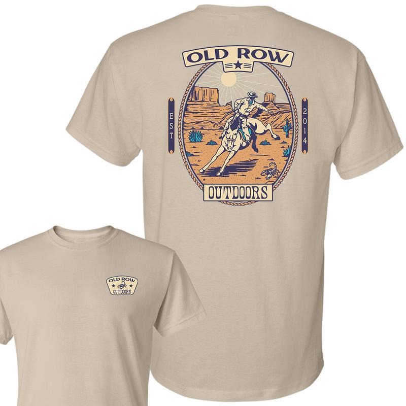 Old Row Outdoors Desert Cowboy - Adult & Kids T-Shirts, Sweatshirts & Hoodies apparel design preview 1