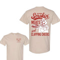 Old Row Smokin' Meats 2 Sides DRG - Adult & Kids T-Shirts, Sweatshirts & Hoodies apparel design preview 1