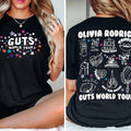 Olivia Rodrigo Guts World Tour 2024 Concert Fans - Adult & Kids T-Shirts, Sweatshirts & Hoodies apparel design preview 1