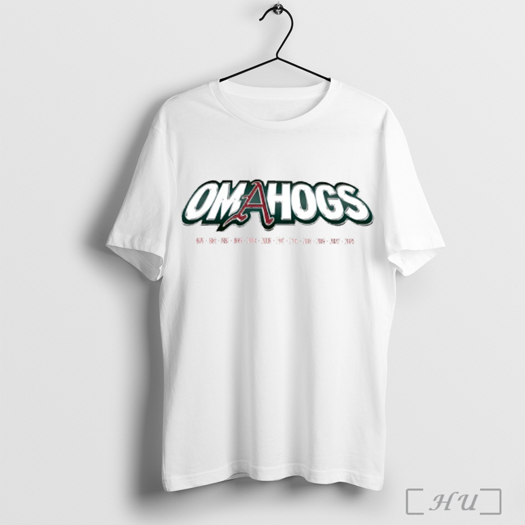 Omahogs Arkansas Razorbacks Ncaa Baseball Super - Adult & Kids T-Shirts, Sweatshirts & Hoodies apparel design preview 1