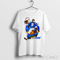 Omarion Hampton Big O Los Angeles Chargers Football - Adult & Kids T-Shirts, Sweatshirts & Hoodies apparel design preview 1
