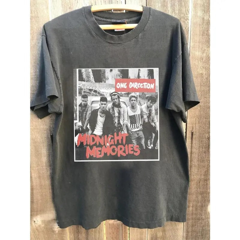 One Direction World Tour Midnight Memories 1D - Adult & Kids T-Shirts, Sweatshirts & Hoodies apparel design preview 1