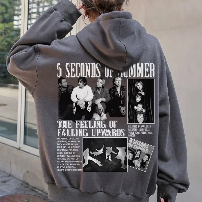 One Direction X 5 Seconds Summer 5SOS Starry Night - Adult & Kids T-Shirts, Sweatshirts & Hoodies apparel design preview 1