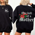 One Hell Mother Mom Life - Adult & Kids T-Shirts, Sweatshirts & Hoodies apparel design preview 1