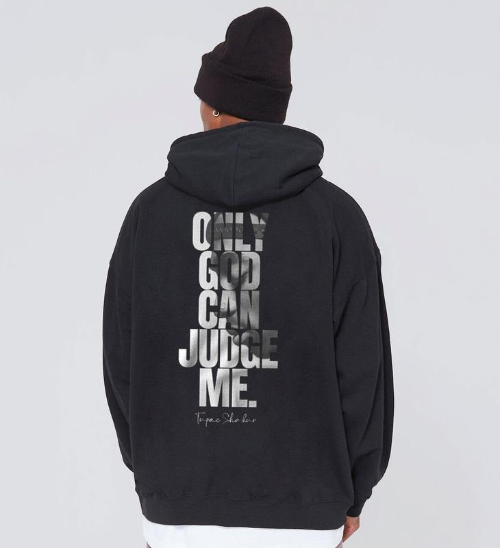 Only God Can Judge Me TuPac Vintage Shakur 2Pac 90s - Adult & Kids T-Shirts, Sweatshirts & Hoodies apparel design preview 1
