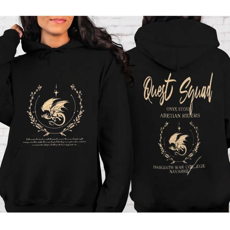 Onyx Storm 2 Sides Xaden Riorsoon Violet Fourth Wing - Adult & Kids T-Shirts, Sweatshirts & Hoodies apparel design preview 1