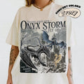 Onyx Storm Fourth Wing Dragon Rider Bookish Book - Adult & Kids T-Shirts, Sweatshirts & Hoodies apparel design preview 1