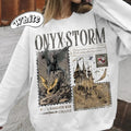 Onyx Storm Fourth Wing Dragon Rider Bookish Book - Adult & Kids T-Shirts, Sweatshirts & Hoodies apparel design preview 1