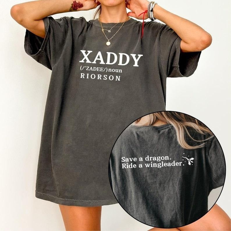 Onyx Xaddy Riorson Xaden Fourth Dark Academia Storm - Adult & Kids T-Shirts, Sweatshirts & Hoodies apparel design preview 1