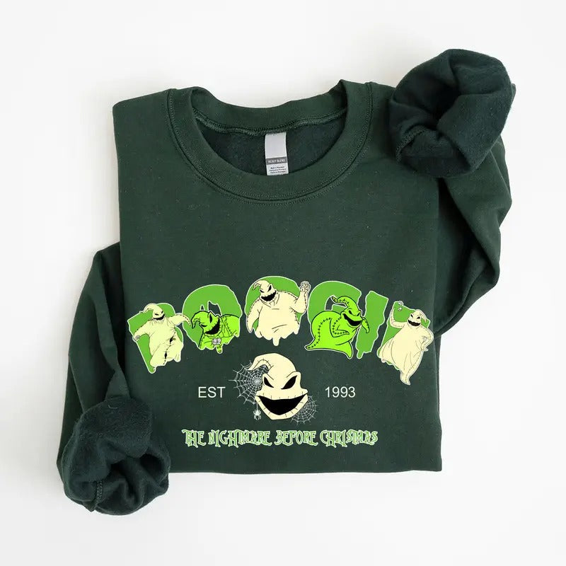 Oogie Boogie Spooky Man Halloween Bash Party Menswear - Adult & Kids T-Shirts, Sweatshirts & Hoodies apparel design preview 1