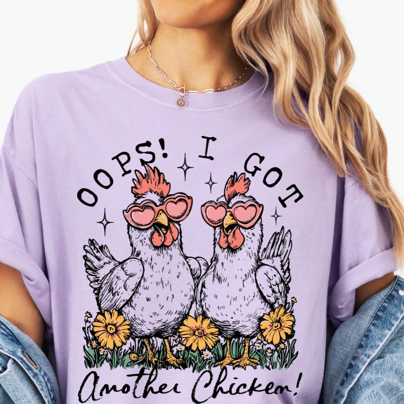Oops I Got Another Chicken Relaxed Fit Printed USA - Adult & Kids T-Shirts, Sweatshirts & Hoodies apparel design preview 1