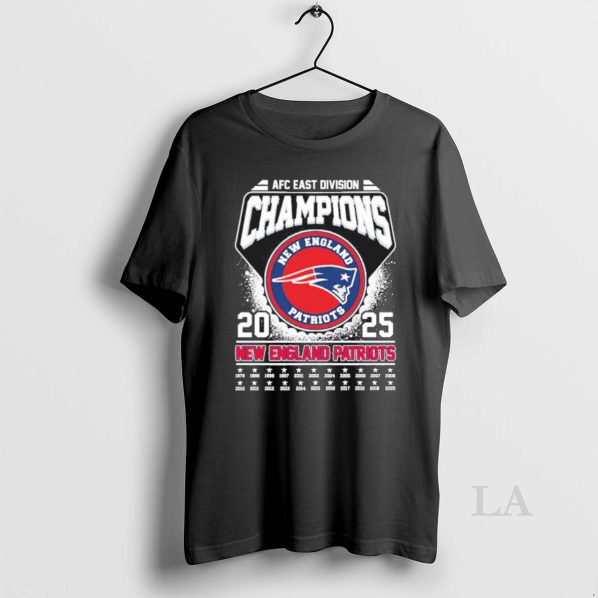 Original 2025 Afc Champions Ne Patriots - Adult & Kids T-Shirts, Sweatshirts & Hoodies apparel design preview 1