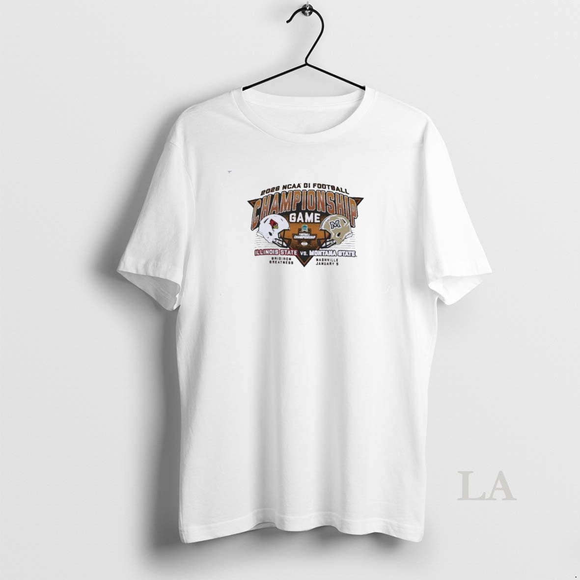 Original 2025 Di Football Championship Illinois State - Adult & Kids T-Shirts, Sweatshirts & Hoodies apparel design preview 1