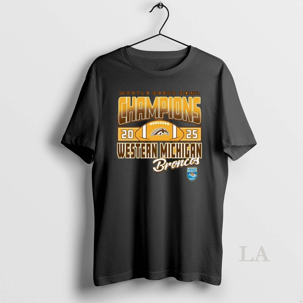 Original 2025 Myrtle Beach Bowl Champions Western - Adult & Kids T-Shirts, Sweatshirts & Hoodies apparel design preview 1