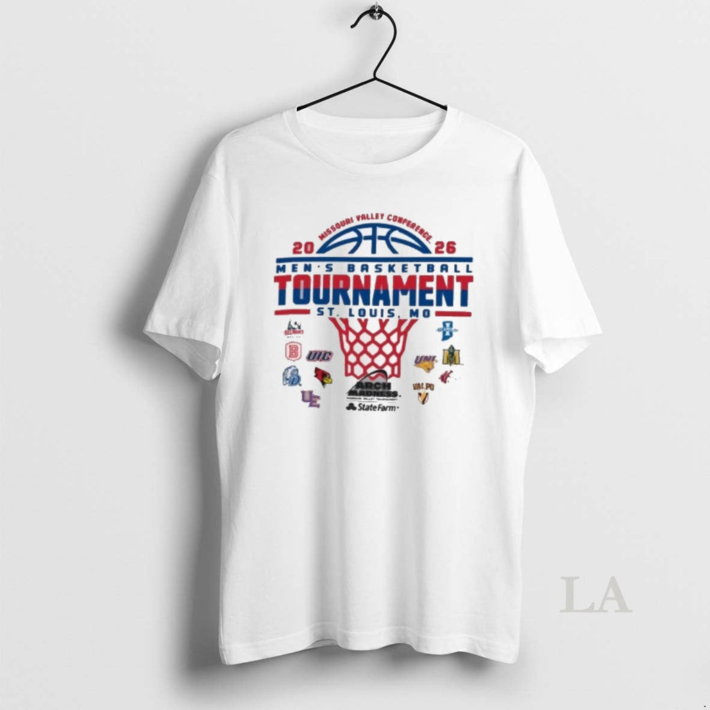 Original 2026 Missouri Valley Conference Mens - Adult & Kids T-Shirts, Sweatshirts & Hoodies apparel design preview 1