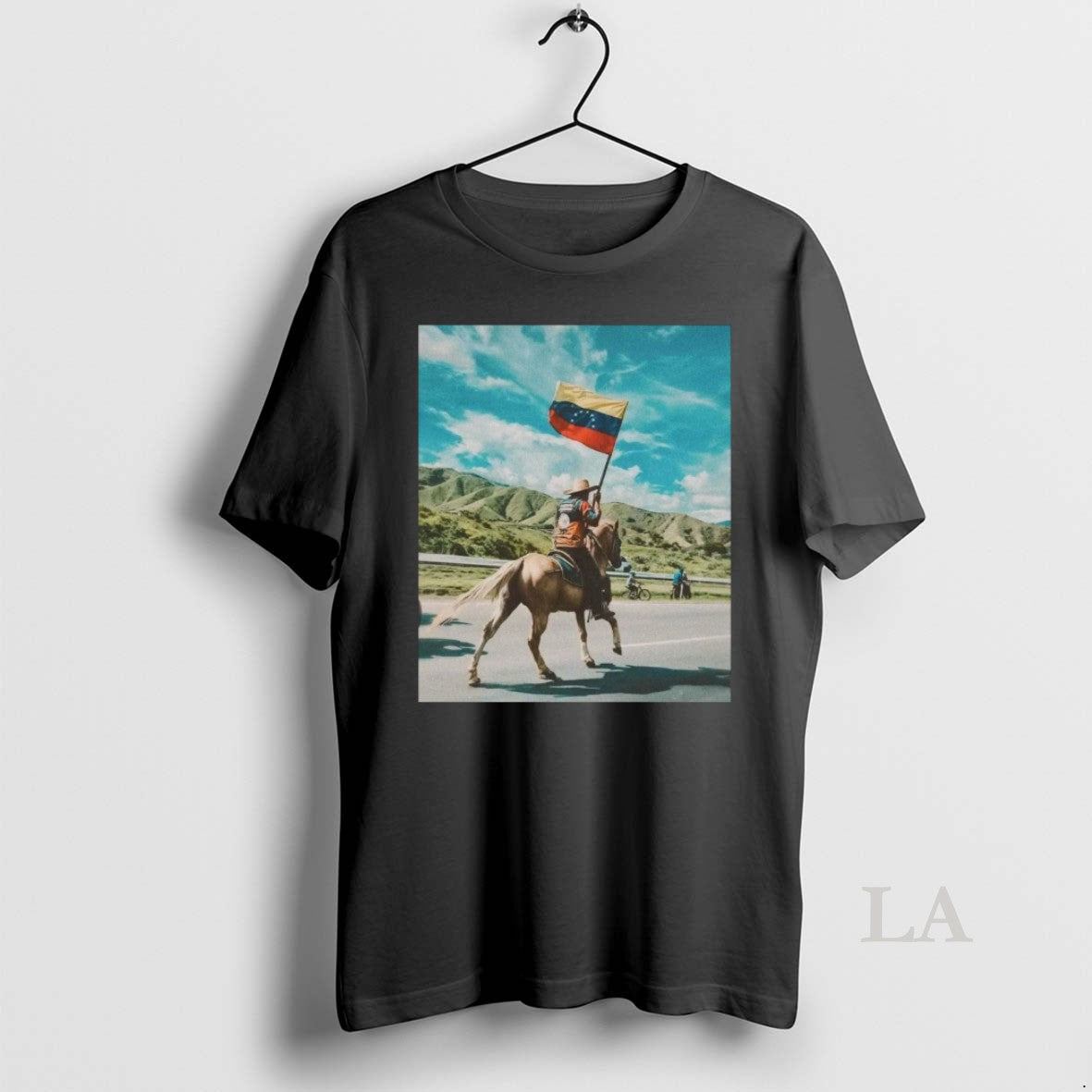 Original 2026 Venezuelan Man Riding Horse Free - Adult & Kids T-Shirts, Sweatshirts & Hoodies apparel design preview 1