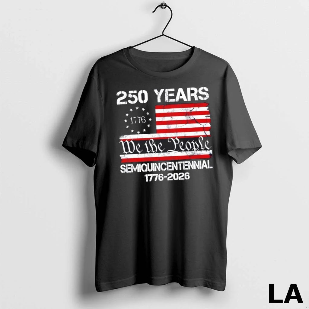 Original 250 Years America 250th Anniversary - Adult & Kids T-Shirts, Sweatshirts & Hoodies apparel design preview 1