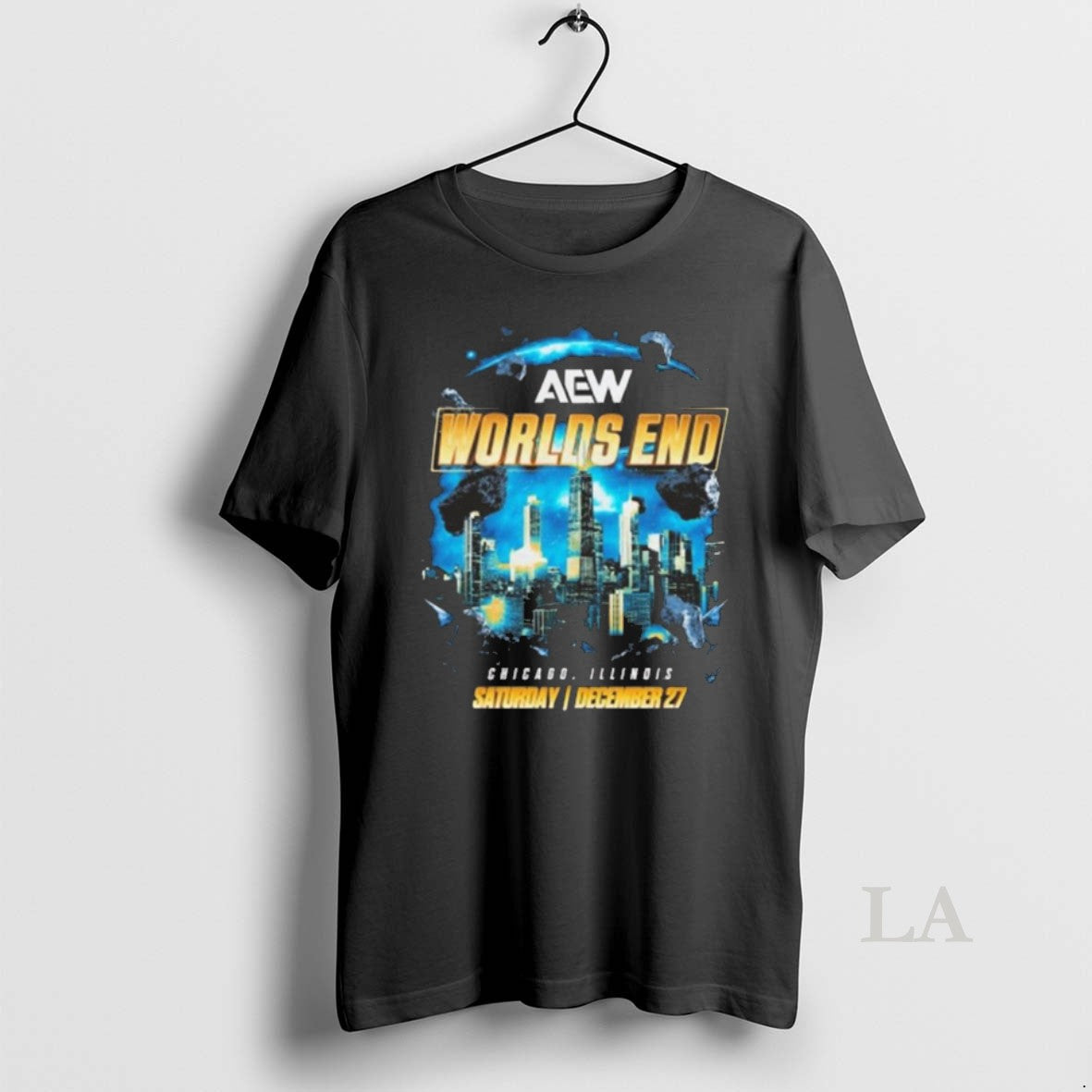 Original Aew Worlds End 2025 Event - Adult & Kids T-Shirts, Sweatshirts & Hoodies apparel design preview 1