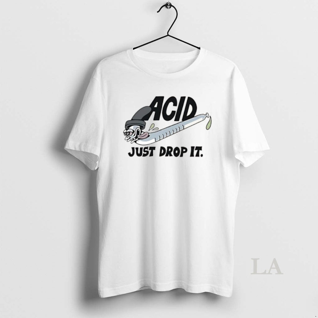 Original Acid Just Drop It Cartoon Eyedropper - Adult & Kids T-Shirts, Sweatshirts & Hoodies apparel design preview 1