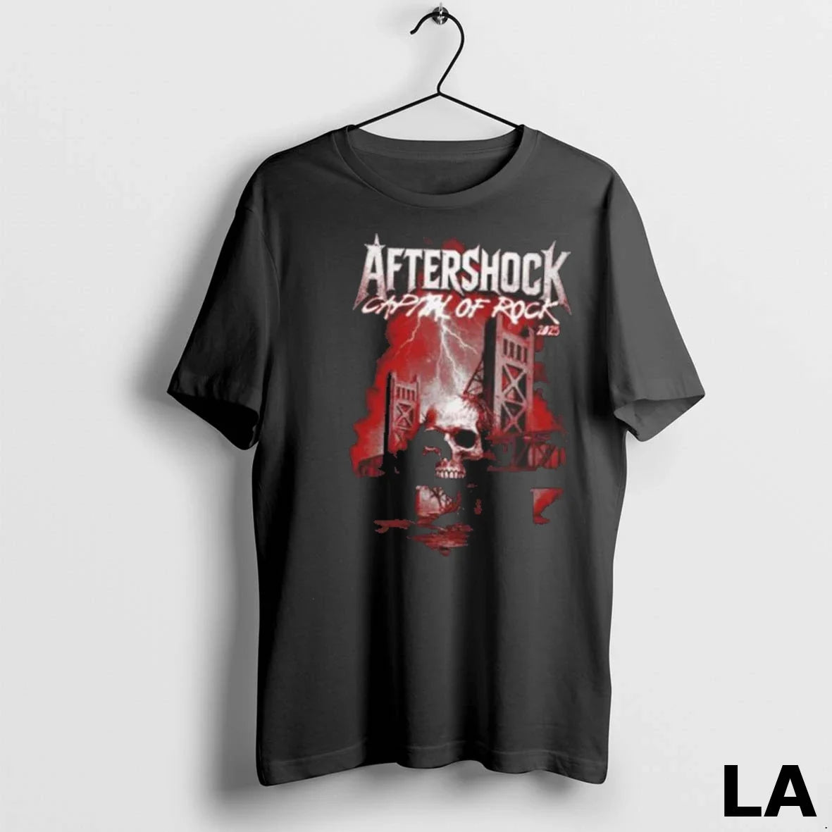 Original Aftershock Festival Deadly Crossing 2025 - Adult & Kids T-Shirts, Sweatshirts & Hoodies apparel design preview 1