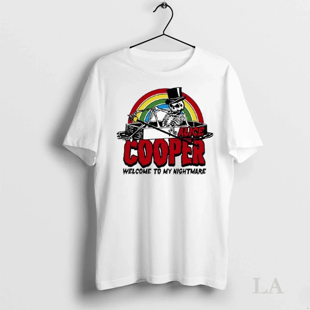 Original Alice Cooper Welcome To My Rainbow Nightmare - Adult & Kids T-Shirts, Sweatshirts & Hoodies apparel design preview 1