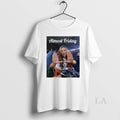 Original Almost Friday Happy Girl Woman In Stadium - Adult & Kids T-Shirts, Sweatshirts & Hoodies apparel design preview 1
