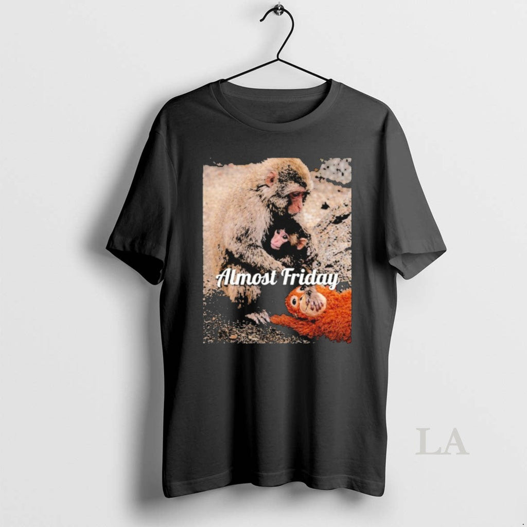 Original Almost Friday Punch The Monkey Bodyguard - Adult & Kids T-Shirts, Sweatshirts & Hoodies apparel design preview 1