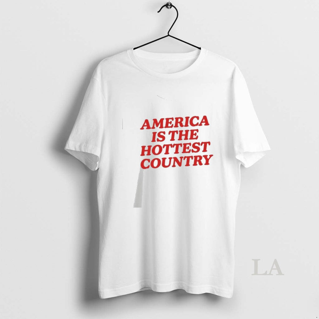 Original America Is The Hottest Country - Adult & Kids T-Shirts, Sweatshirts & Hoodies apparel design preview 1