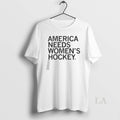 Original America Needs Womens Hockey - Adult & Kids T-Shirts, Sweatshirts & Hoodies apparel design preview 1