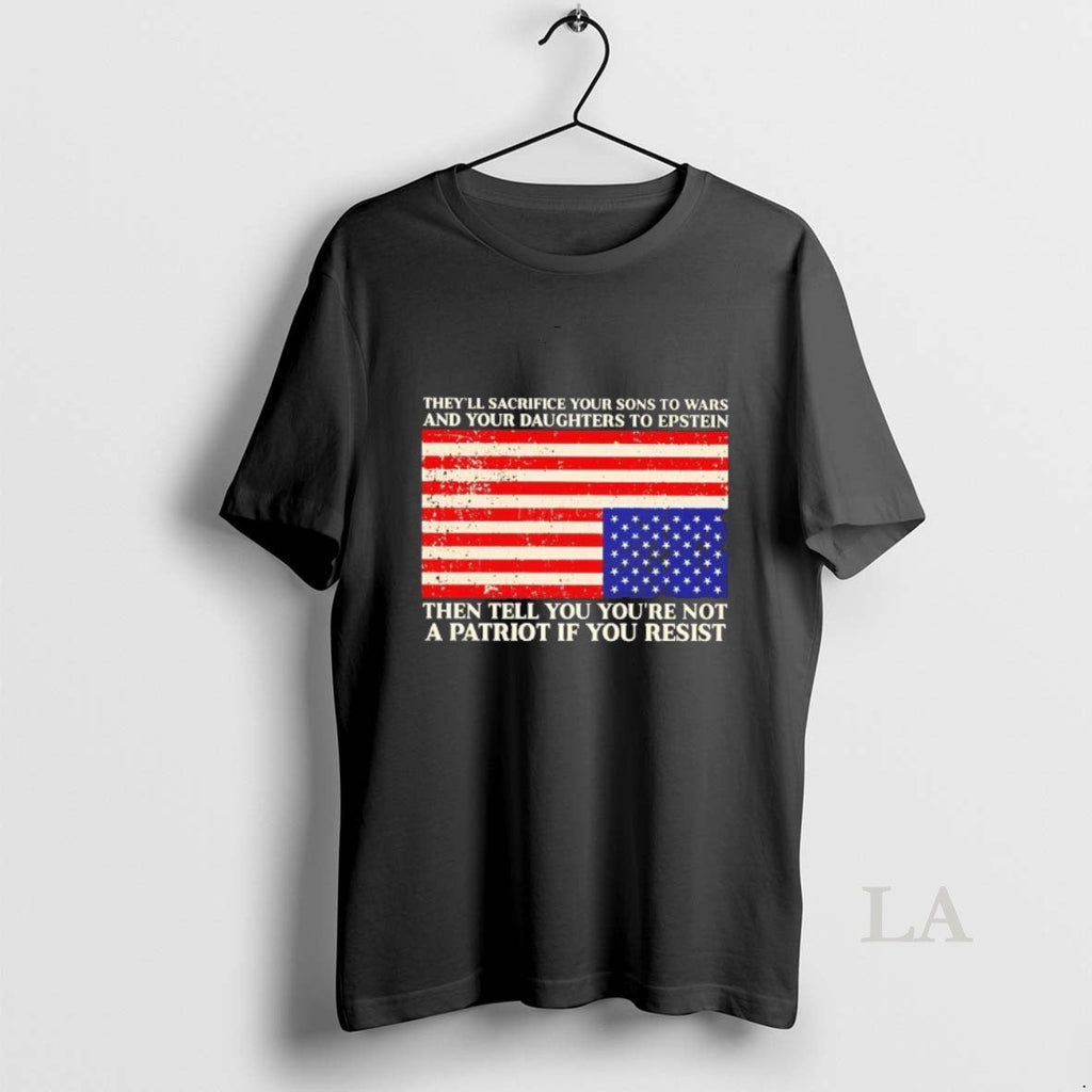 Original America Theyll Sacrifice Your Sons To Wars - Adult & Kids T-Shirts, Sweatshirts & Hoodies apparel design preview 1