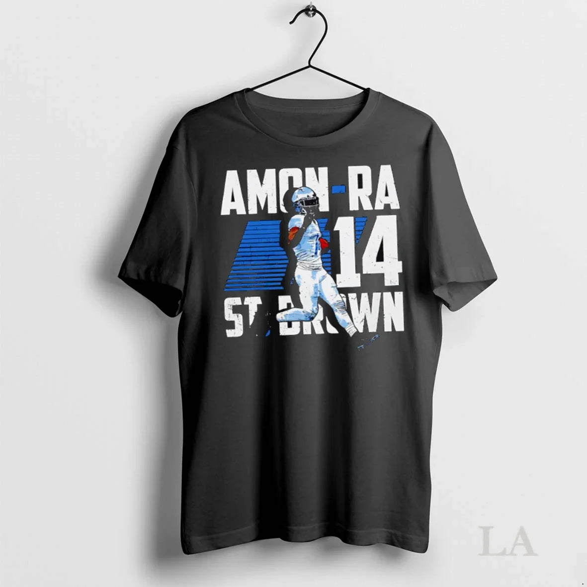 Original Amon Ra St Brown Detroit Player Name - Adult & Kids T-Shirts, Sweatshirts & Hoodies apparel design preview 1