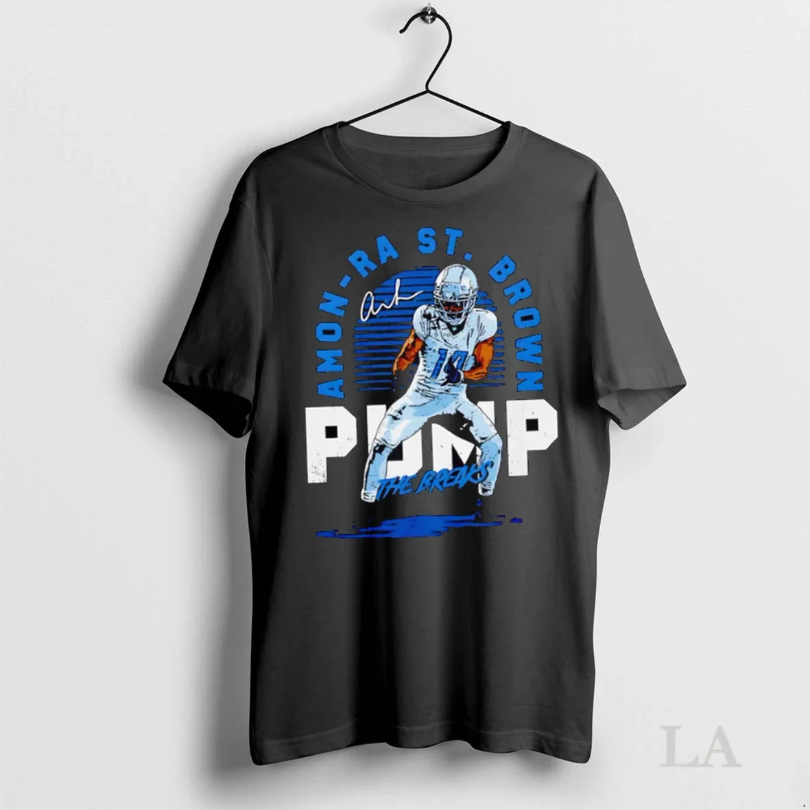 Original Amon Ra St Brown Detroit Td Celebration - Adult & Kids T-Shirts, Sweatshirts & Hoodies apparel design preview 1