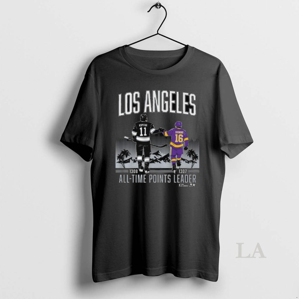 Original Anze Kopitar And Marcel Dionne Los Angeles - Adult & Kids T-Shirts, Sweatshirts & Hoodies apparel design preview 1