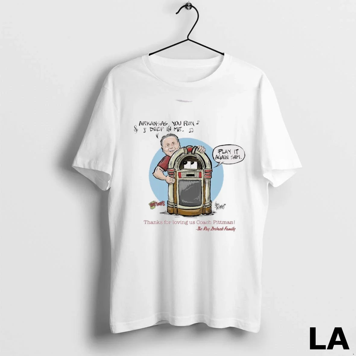 Original Arkansas You Run Deep In Me Thanks For - Adult & Kids T-Shirts, Sweatshirts & Hoodies apparel design preview 1